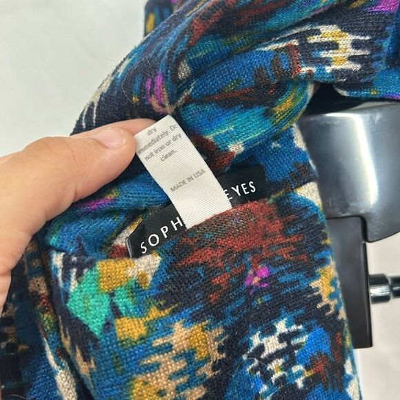 Sophia Reyes Infinity Wrap Scarf Tribal Abstract Pattern - Picture 4 of 4